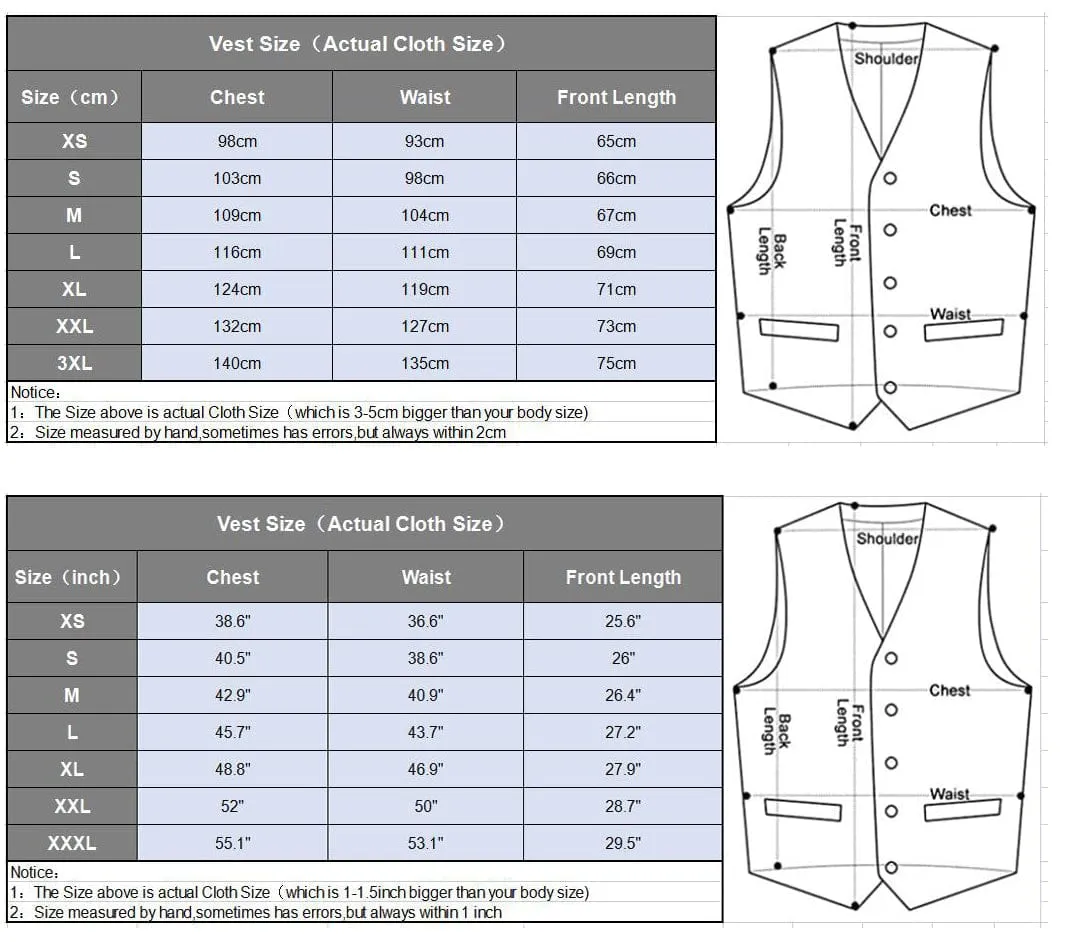 Men's formal Suit Vest Houndstooth V Neck Waistcoat