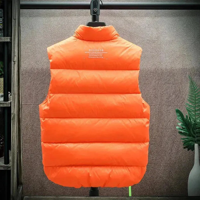 Men's Winter Vest Jacket Sleeveless Down Vest for Men Puffer Vest