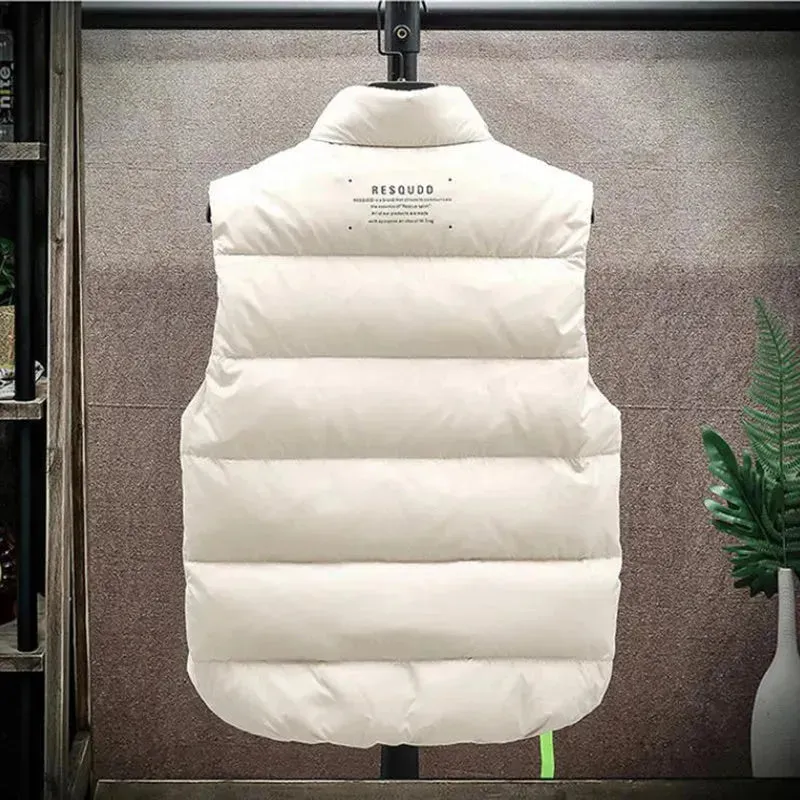 Men's Winter Vest Jacket Sleeveless Down Vest for Men Puffer Vest