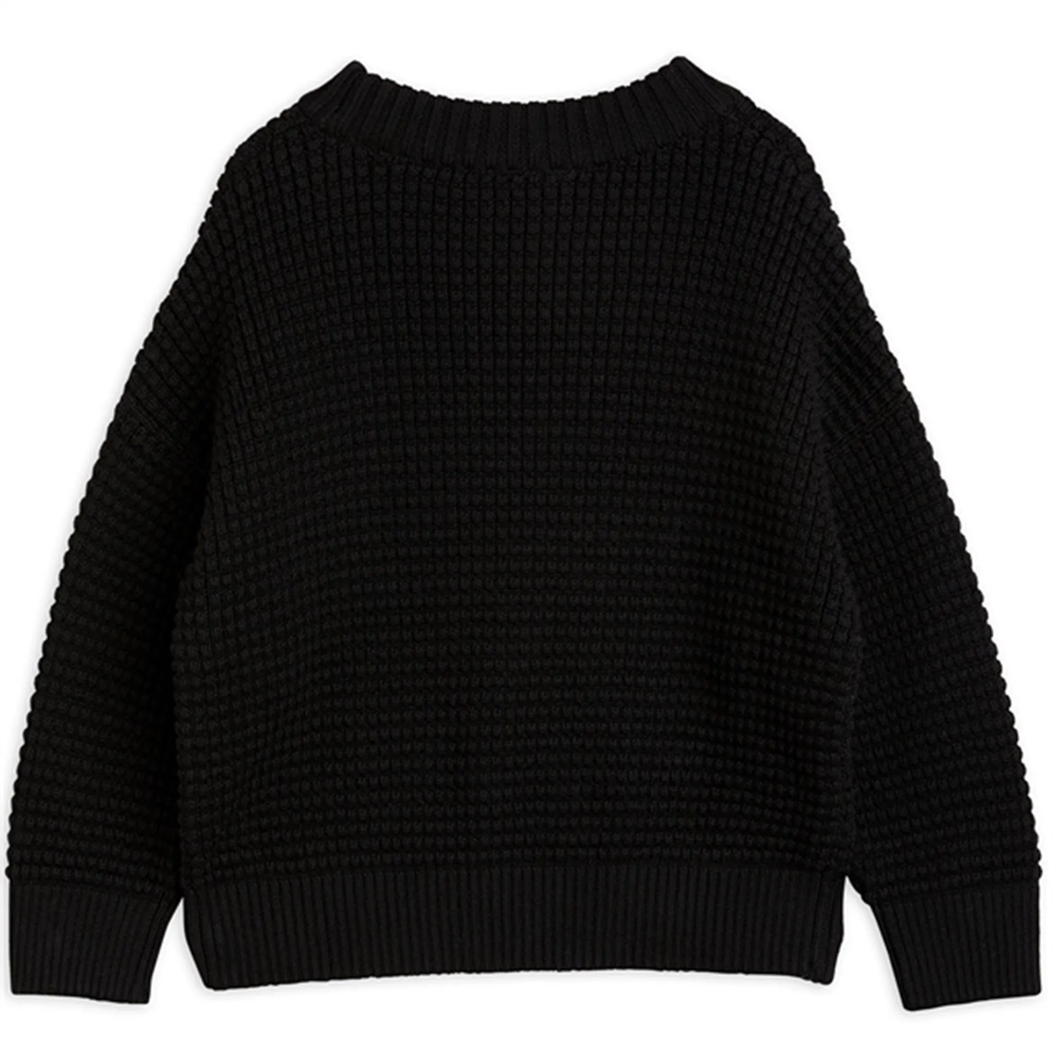 Mini Rodini Black Panda Strik Sweater