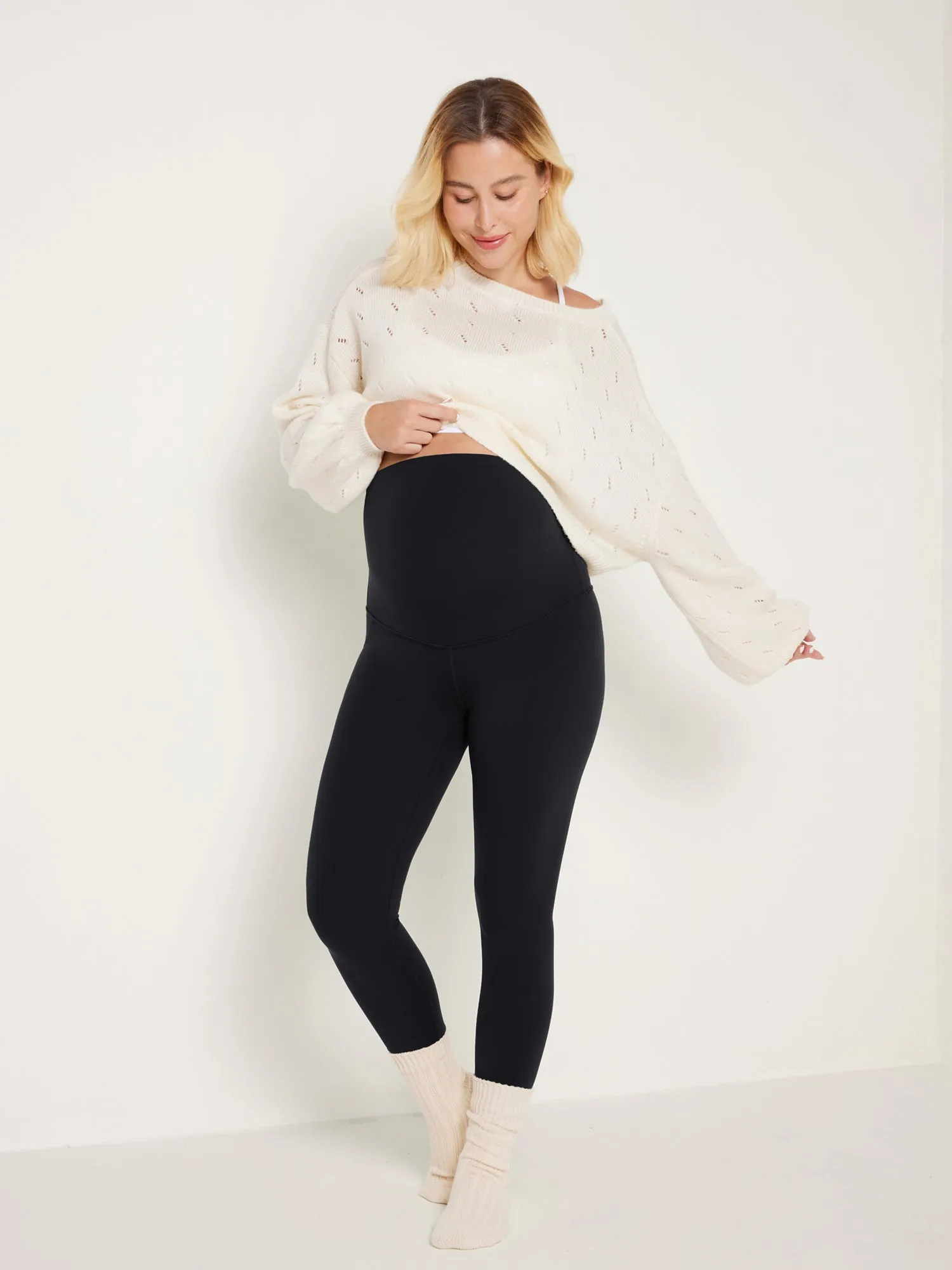 Natrelax® Maternity Leggings 28" - Super High Waist