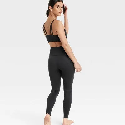 New - Women's Seamless High-Rise Leggings - All in Motion Black XS