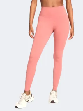 Nike One Hr Women Training Tight Canyon Pink/Black