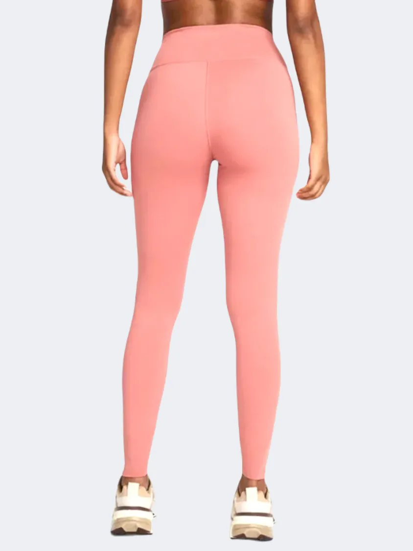 Nike One Hr Women Training Tight Canyon Pink/Black