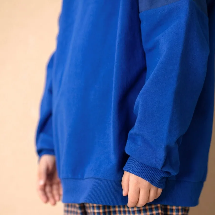 Nixnut Tri Sweater Sweater | Cobalt