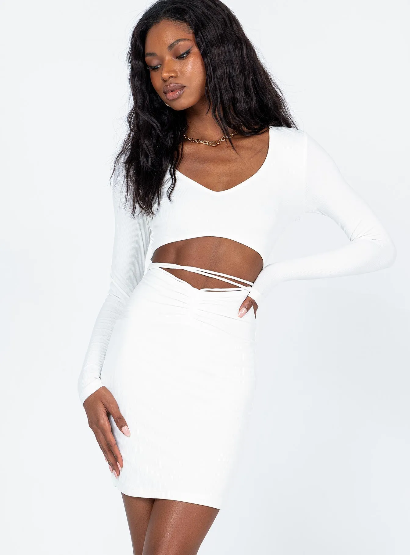 Noa Mini Dress White