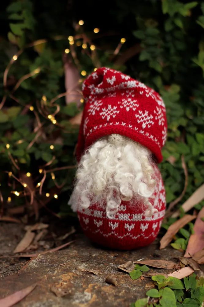 Nordic Christmas Gnome | PDF Knitting Pattern