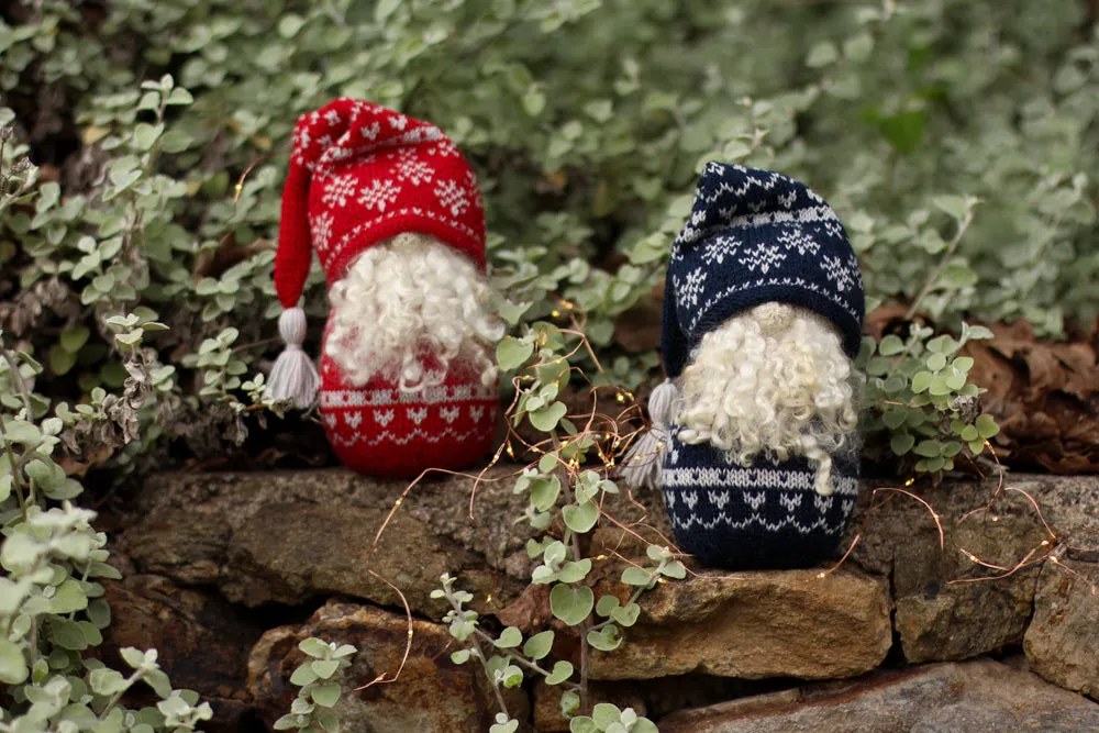 Nordic Christmas Gnome | PDF Knitting Pattern