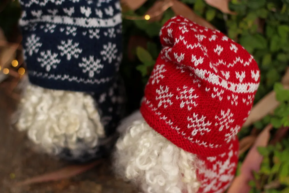 Nordic Christmas Gnome | PDF Knitting Pattern