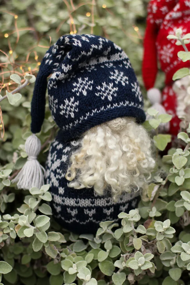 Nordic Christmas Gnome | PDF Knitting Pattern