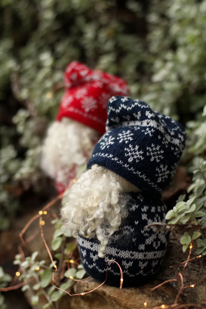 Nordic Christmas Gnome | PDF Knitting Pattern