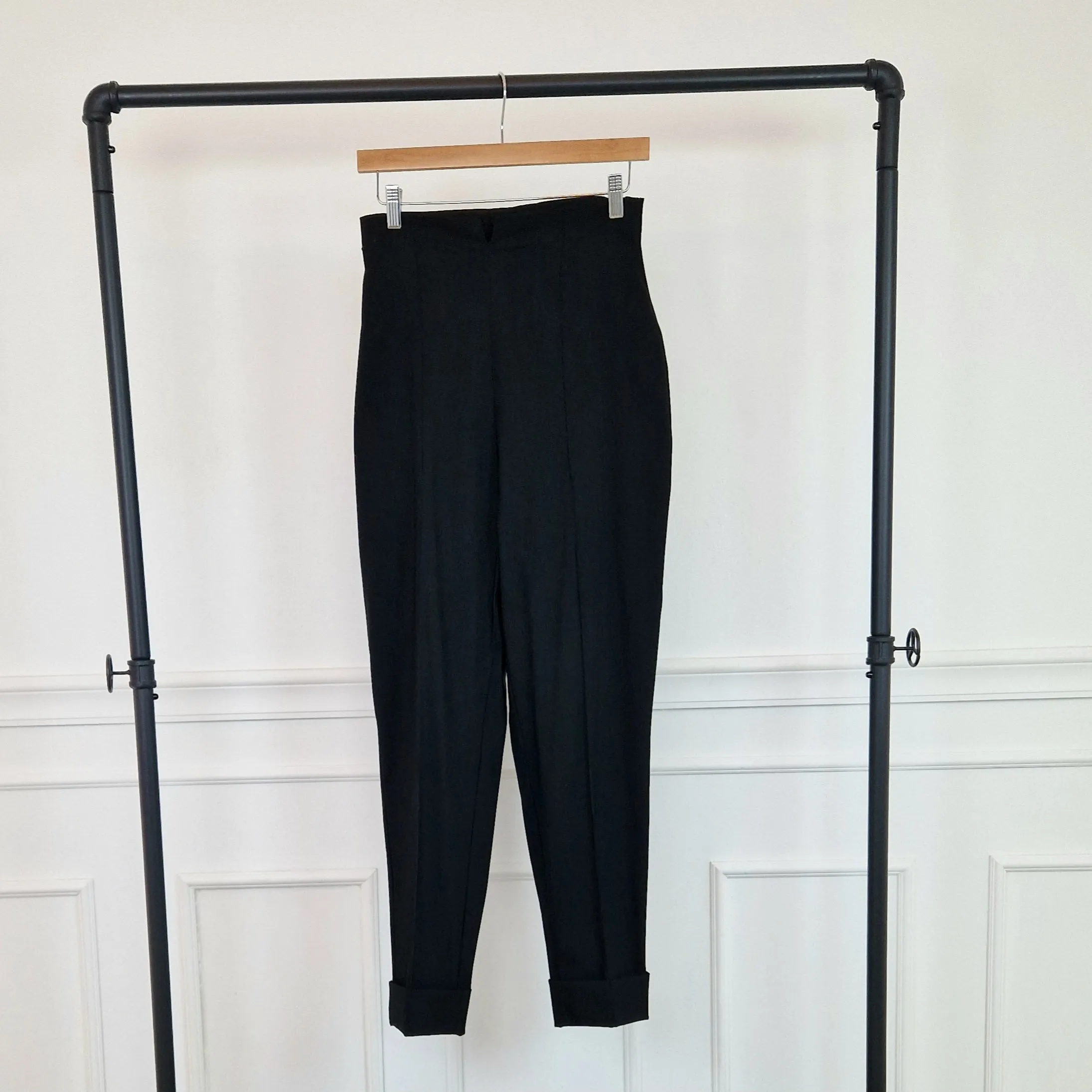 Pantaloni Romeo Gigli neri 1992