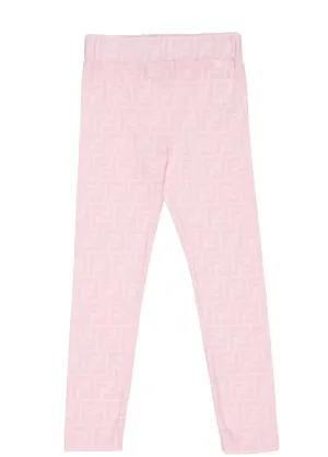 Pink Leggings with FF Pattern