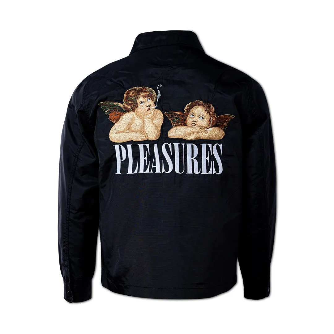 PLEASURES Dynamic Work Jacket Black