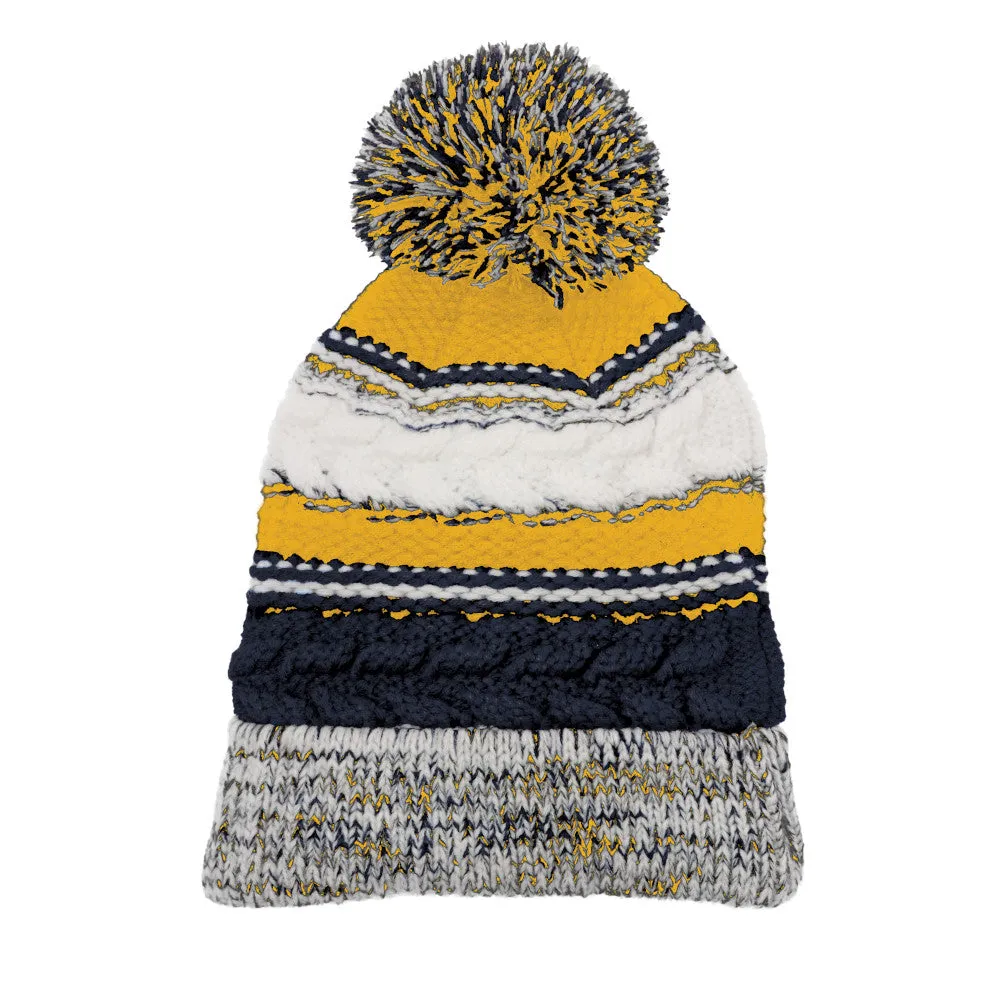 Pom Pom Team Beanie by Sport-Tek