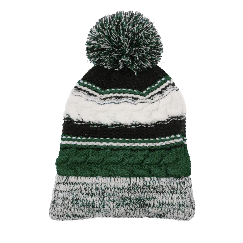 Pom Pom Team Beanie by Sport-Tek