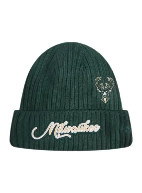 Pro Standard City Signature Milwaukee Bucks Cuff Knit Hat