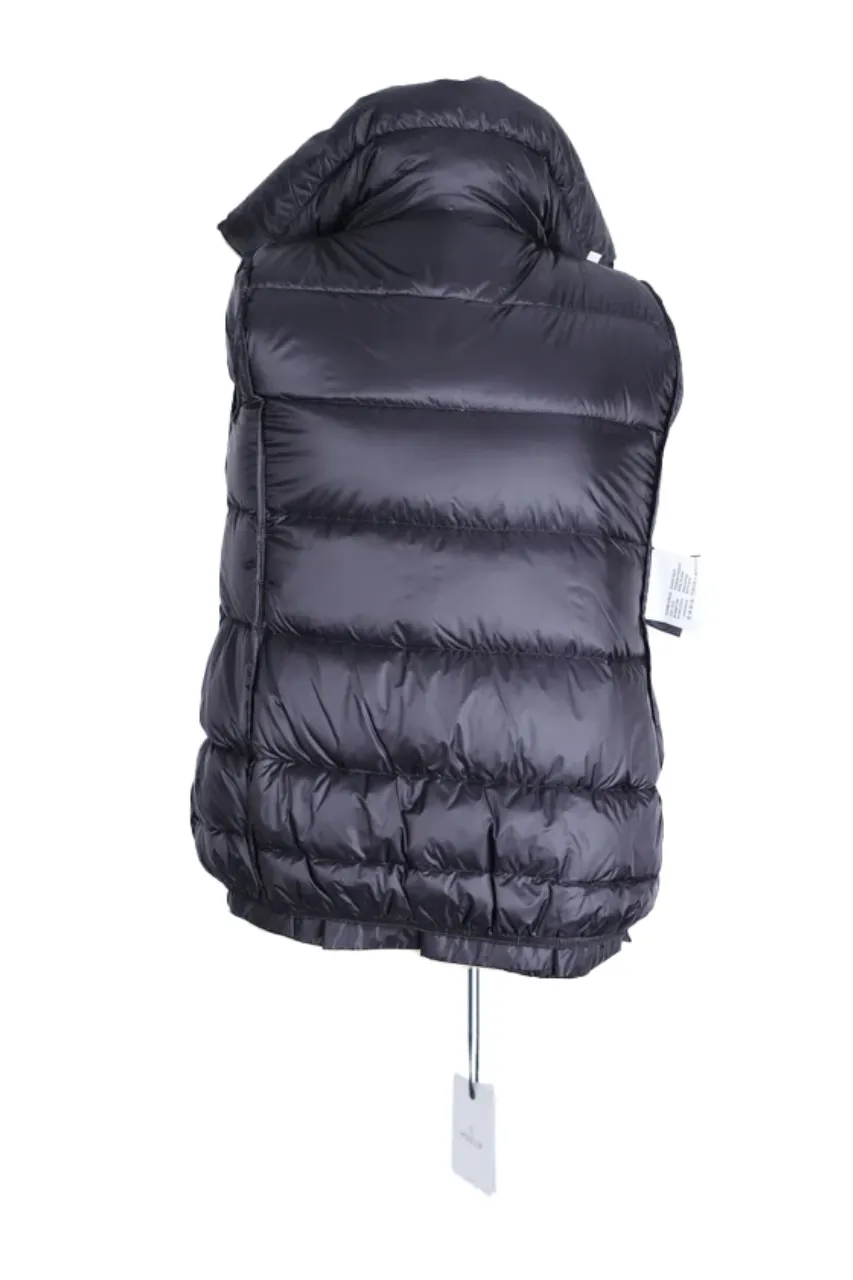 Ruffle Trim Puffer Jacket