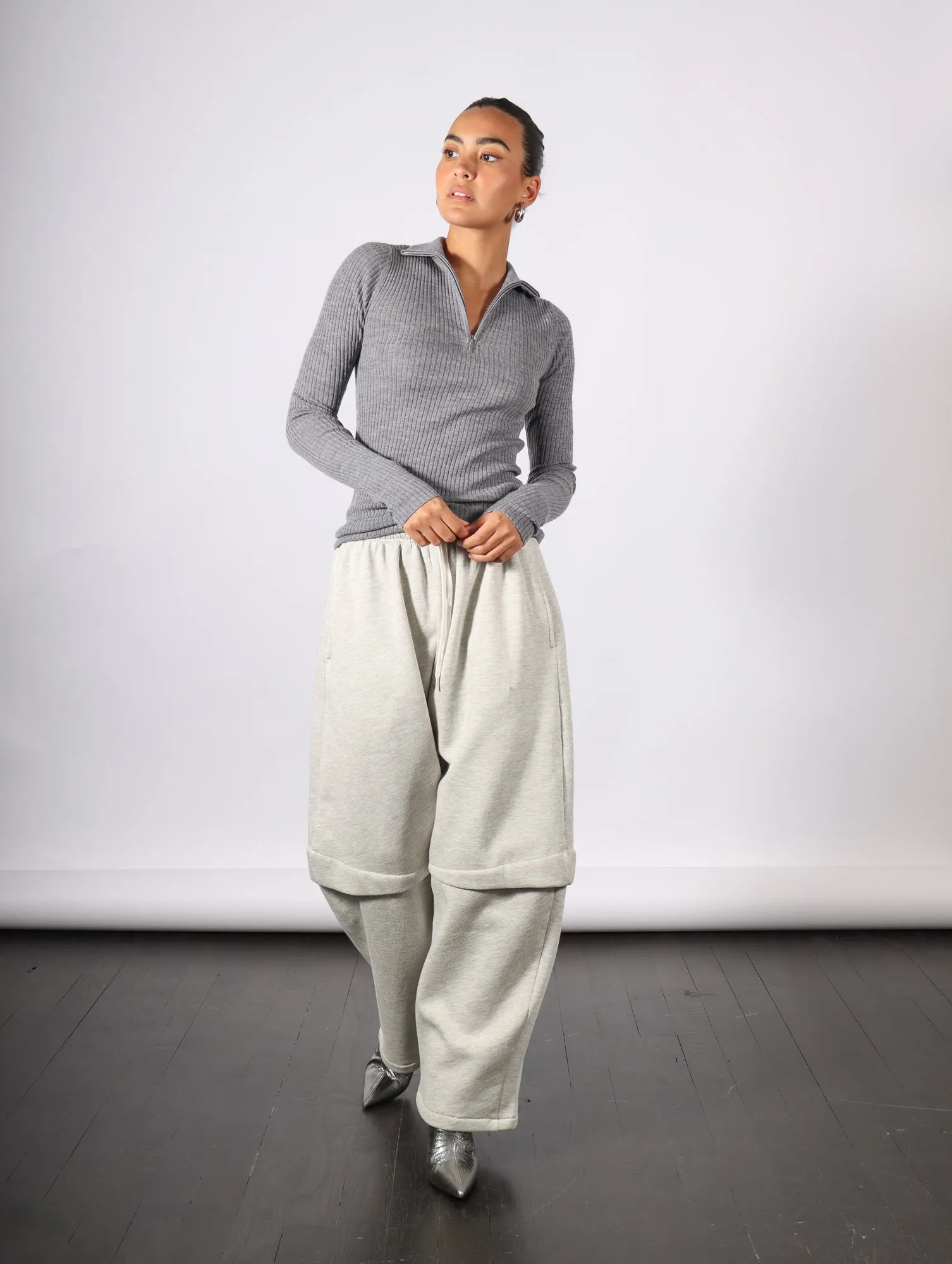 Samurai Sweatpants in Grey by Mercy House