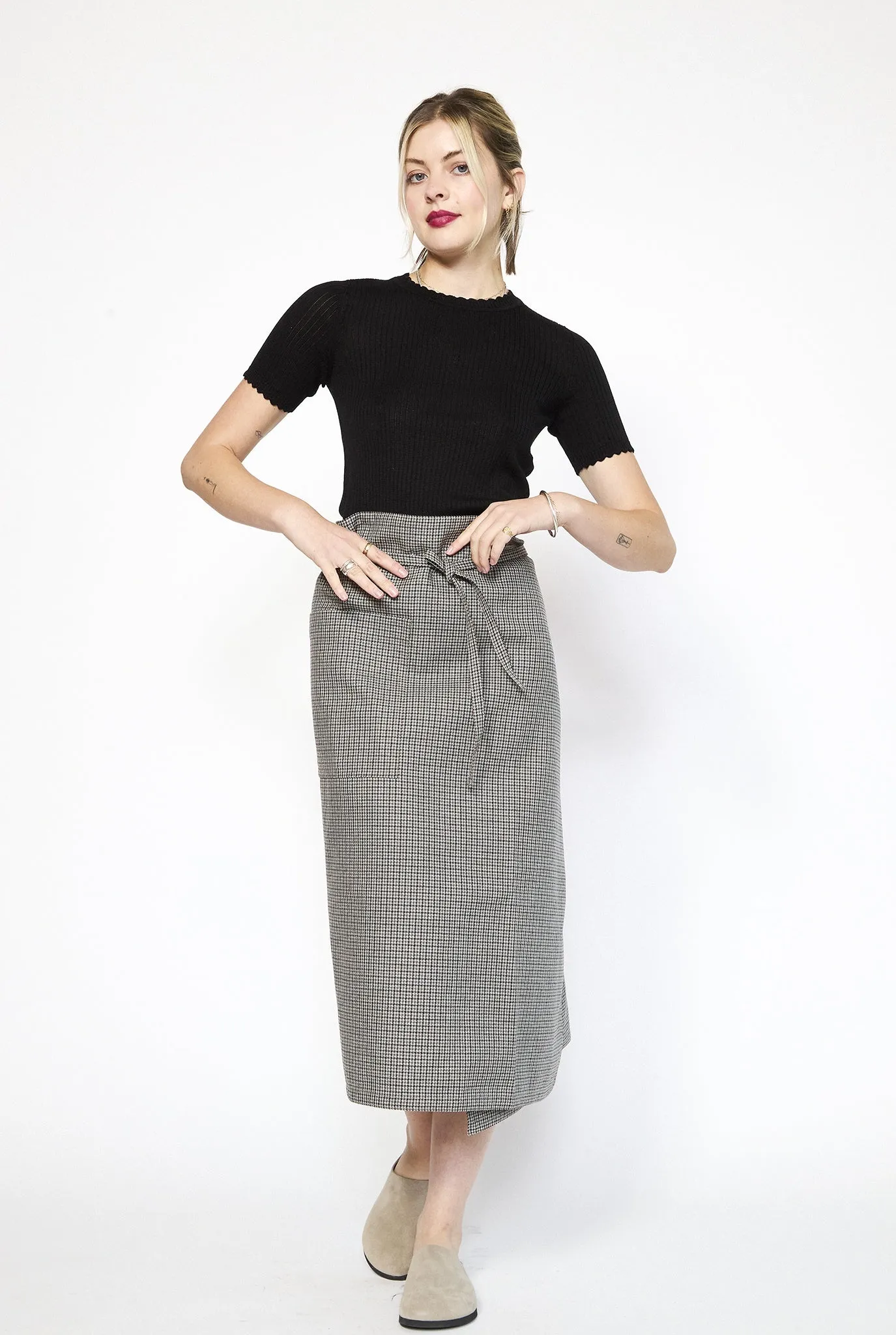 SOFIE D'HOORE Sill Wrap Skirt