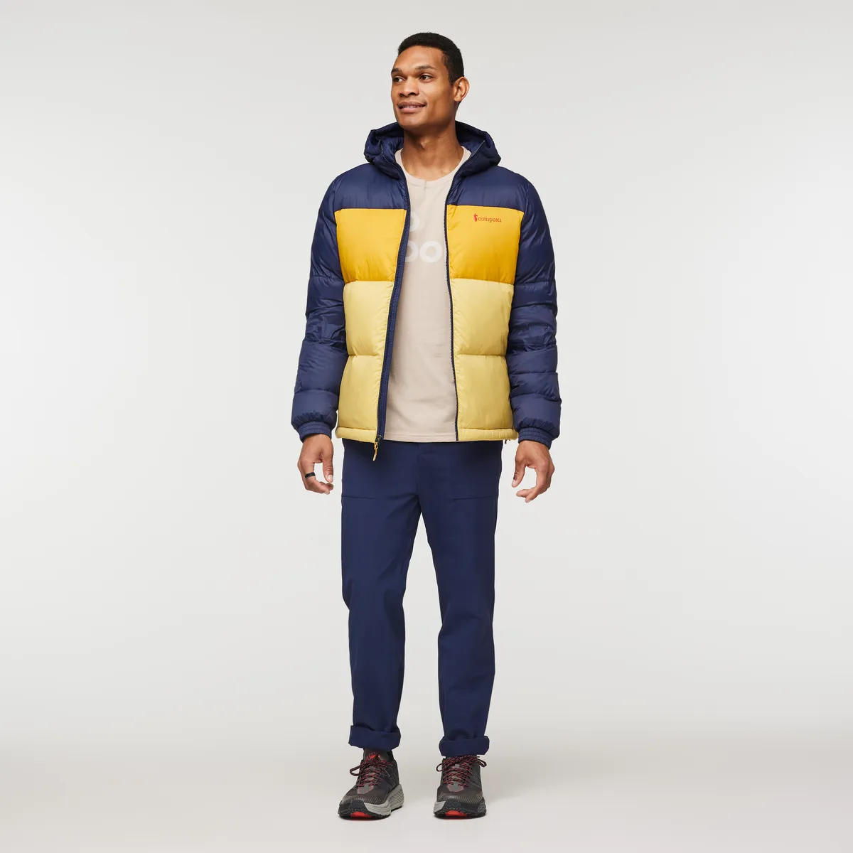 Solazo Down Hooded Jacket - Men's