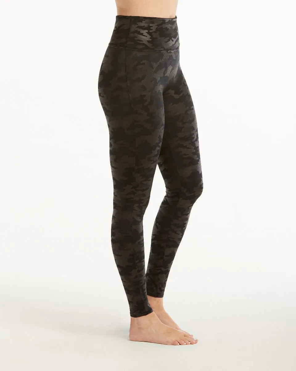 SPANX - Faux Leather Camo Legging