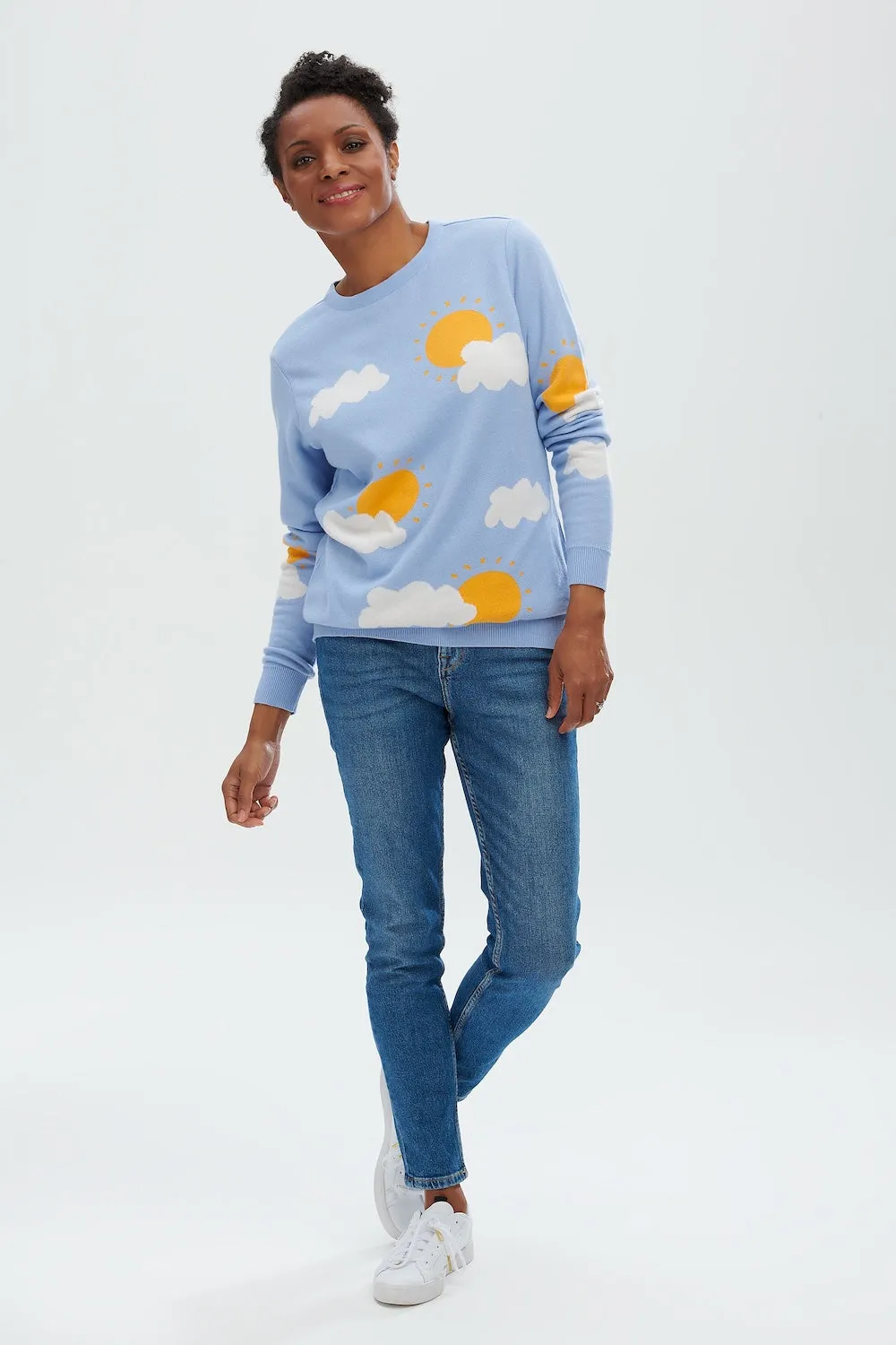 Sugarhill Brighton Sunshine Cloud Simone Jumper