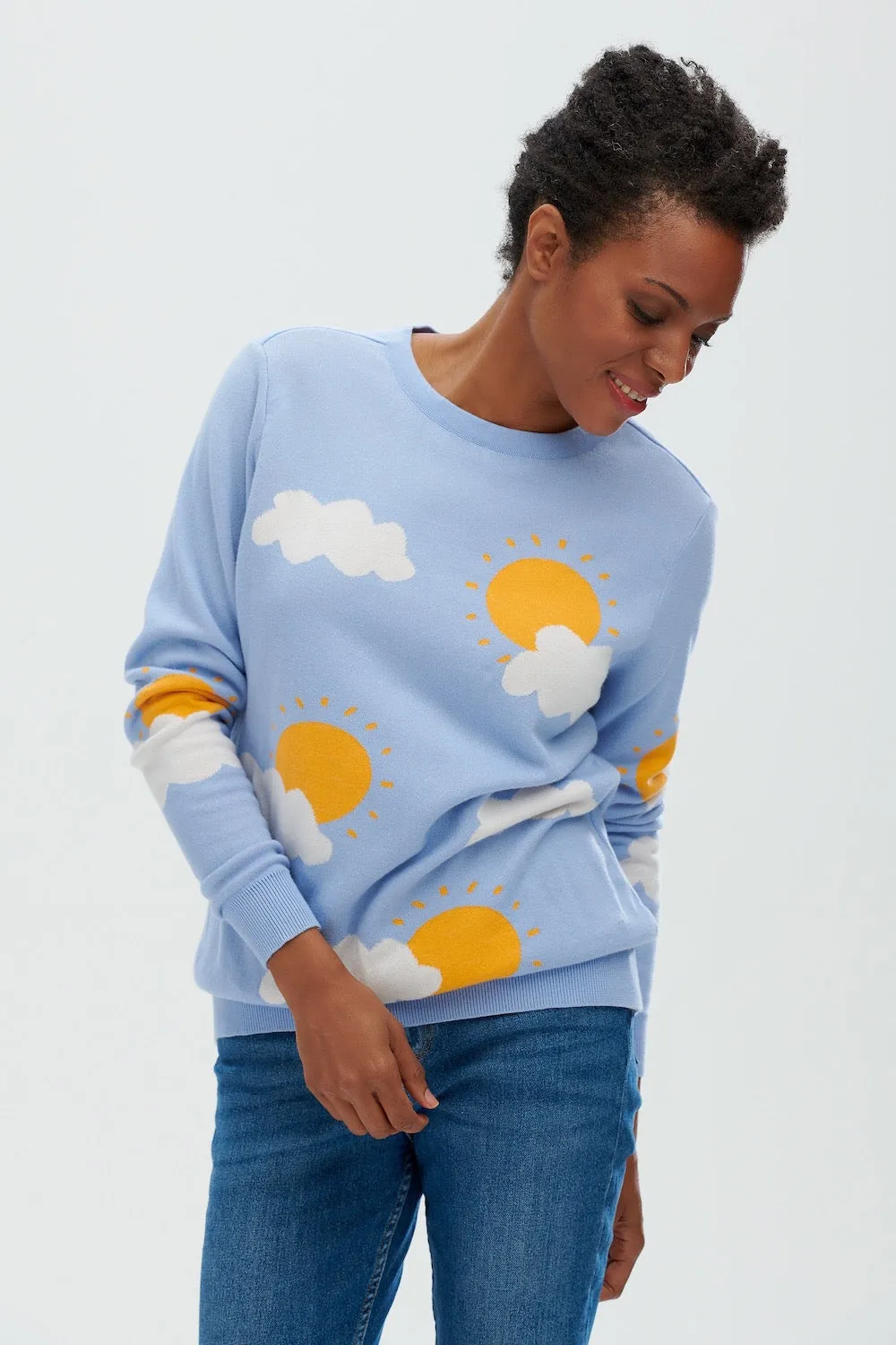 Sugarhill Brighton Sunshine Cloud Simone Jumper