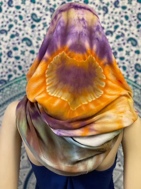 Sunshine Tiedye Infinity Scarf #7