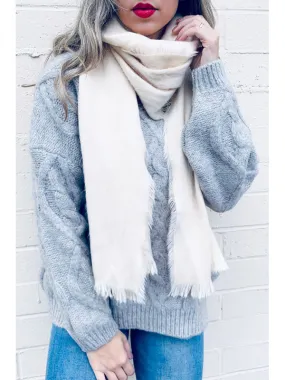 Super Soft Fringe Scarf