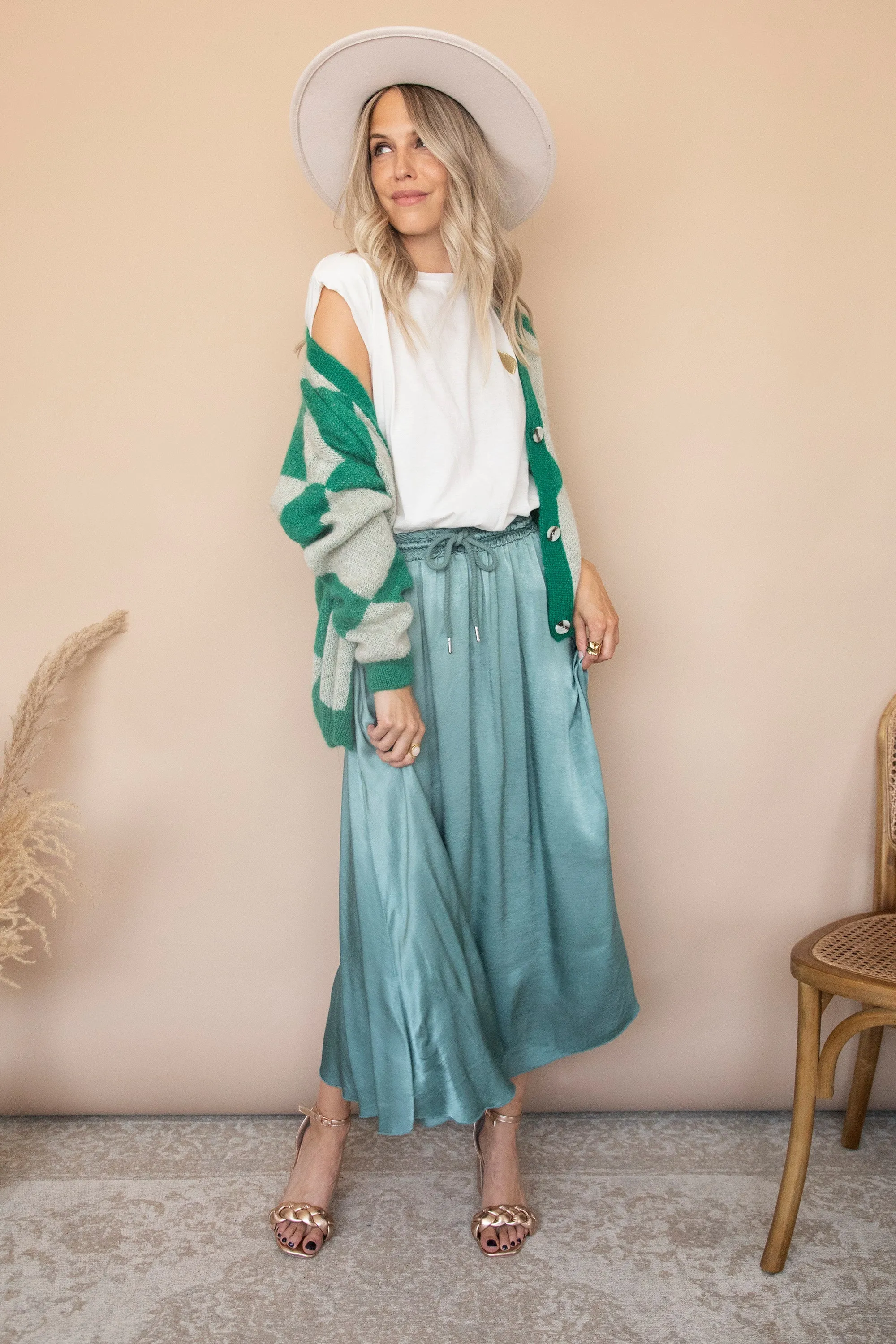 Sweet 'n Silk Dusty Green - Rok