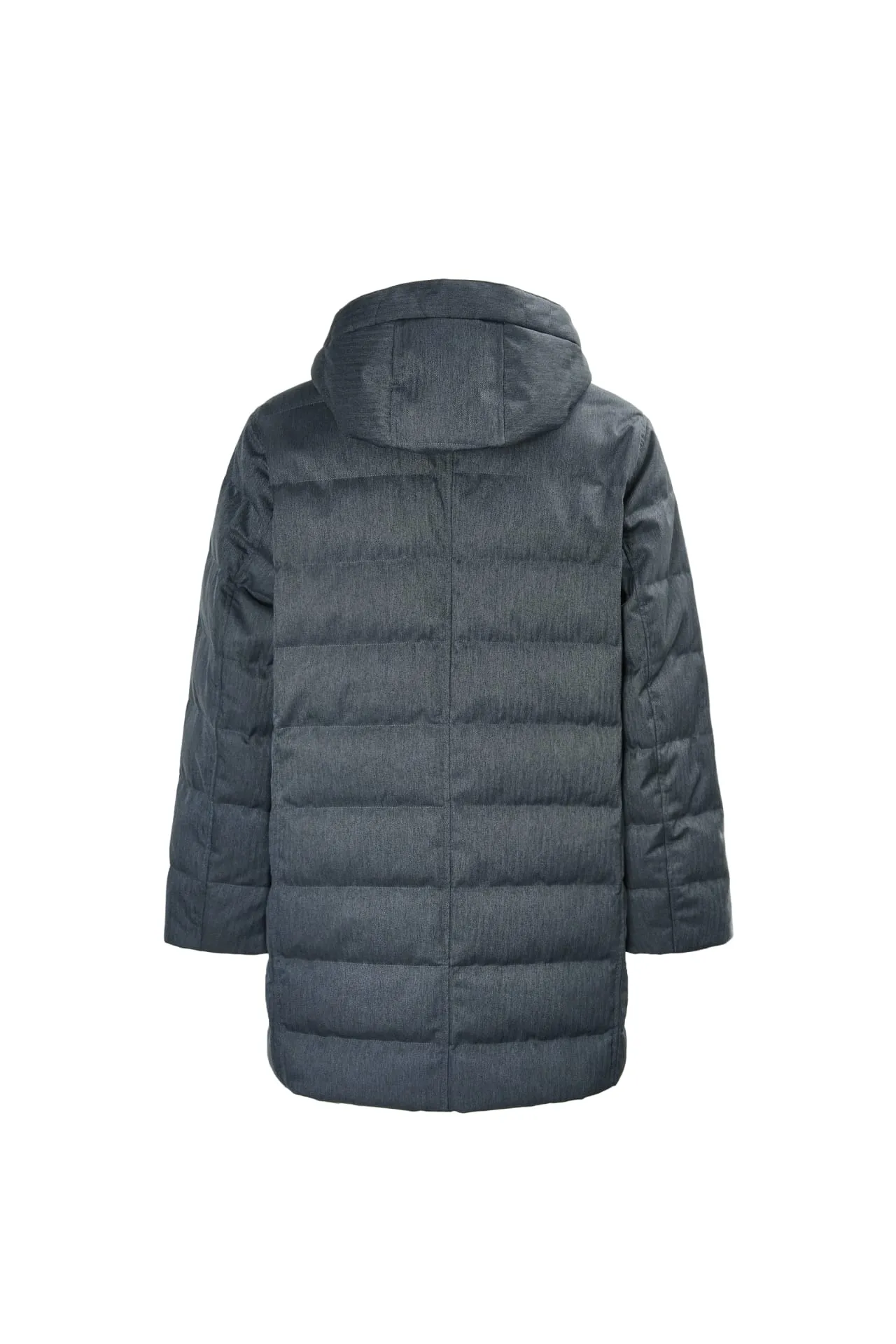 Teflon 
Long Down Jacket