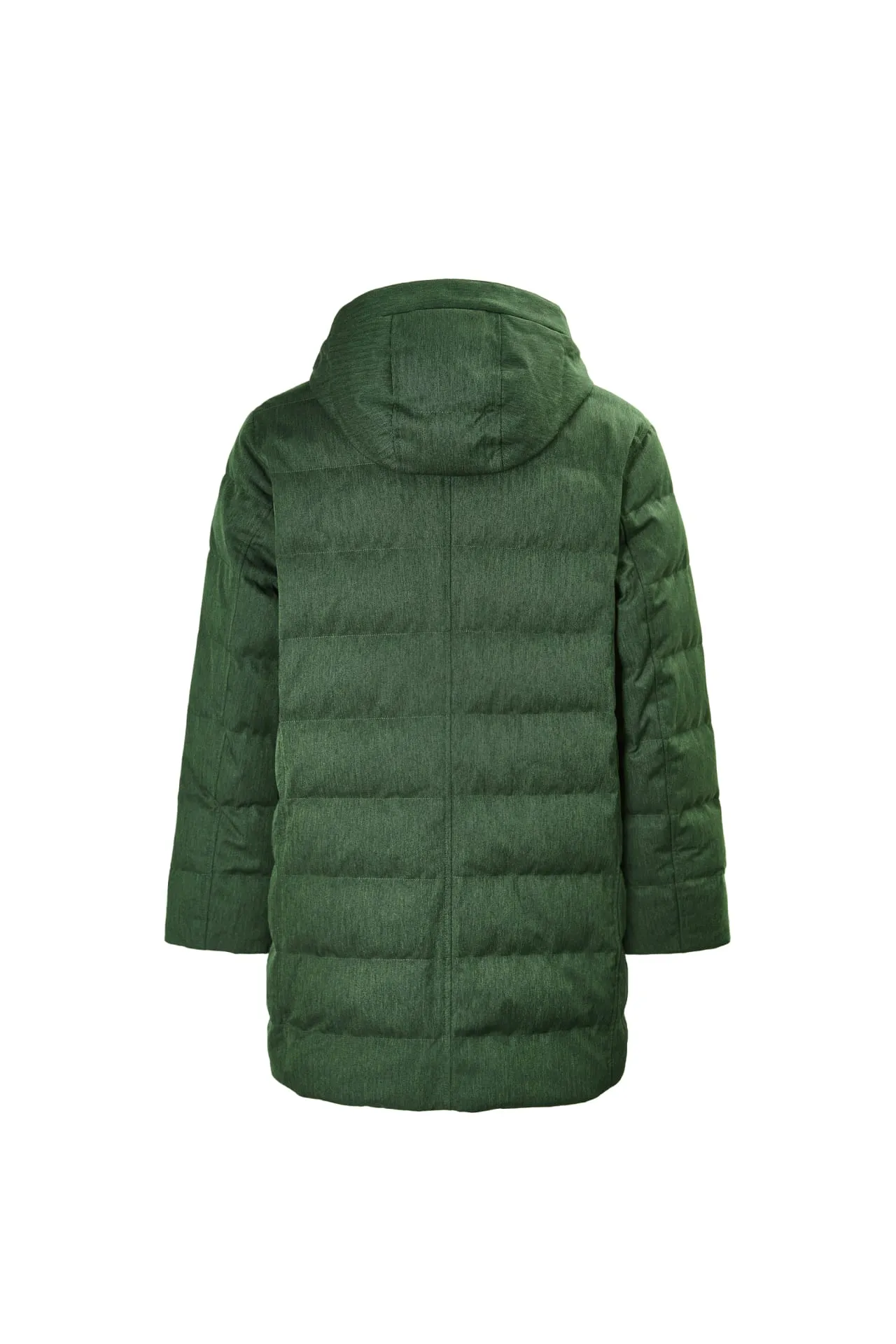 Teflon 
Long Down Jacket