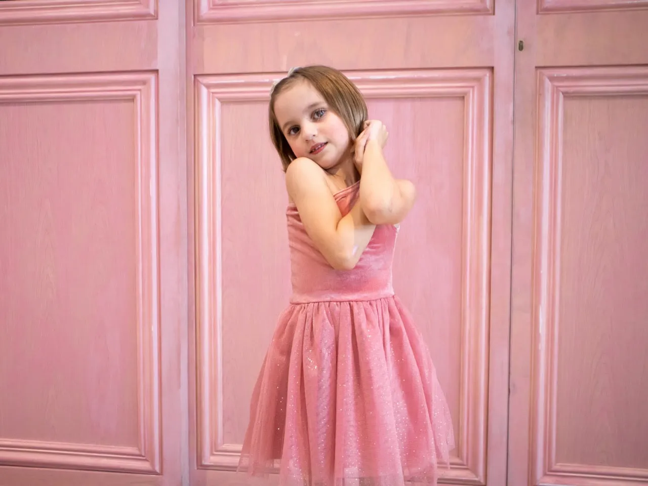 The Annie Dress Pink