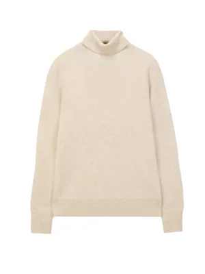 Turtleneck Slimfit Sweater_Oatmeal