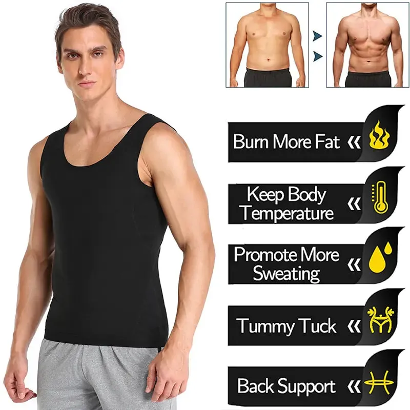 Unisex Thermal Compression Sauna Sweat Vest