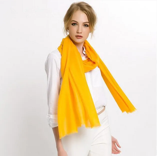 VIGROCK C15 Knit Wool Long Scarf For Women