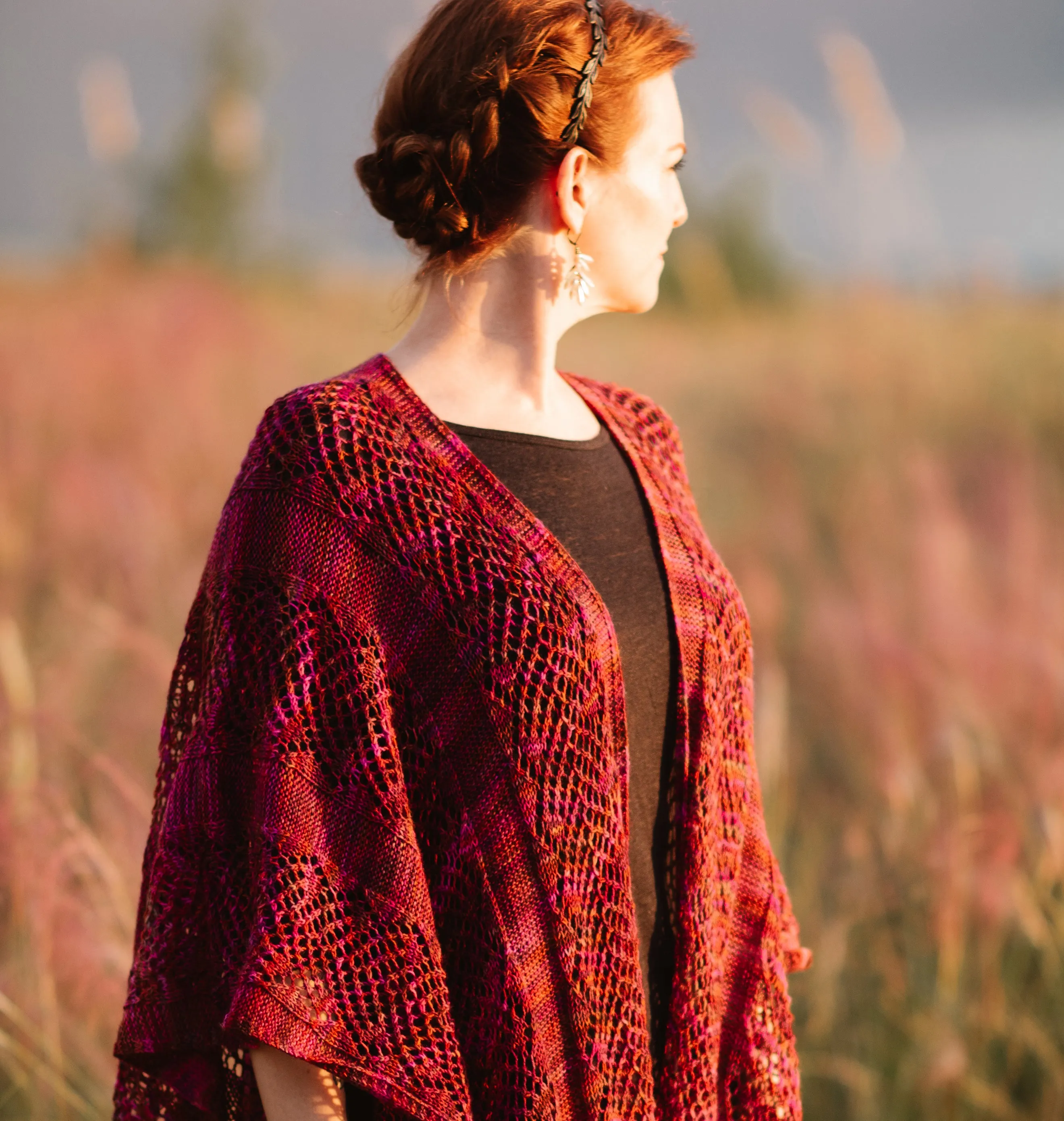 Wilson Ruana Knitting Pattern Download