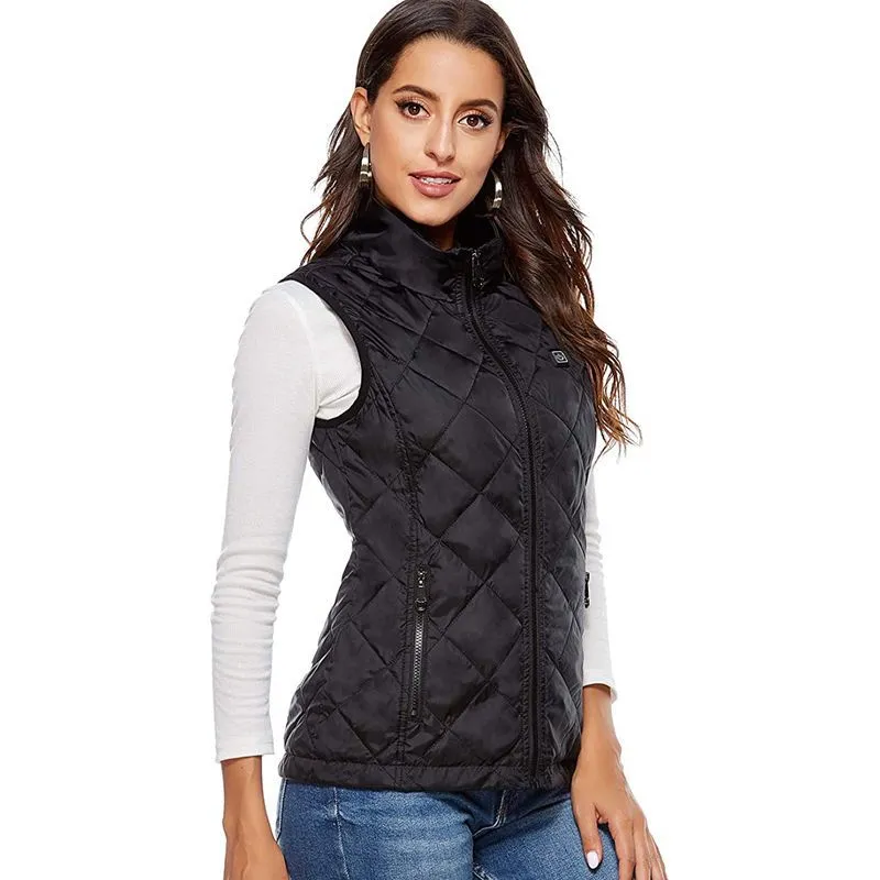 Women's Quilted Heated Vest