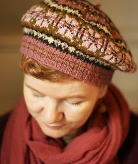 Yöl Moorie Holiday Hat Kit by Gudrun Johnston of Simply Shetland