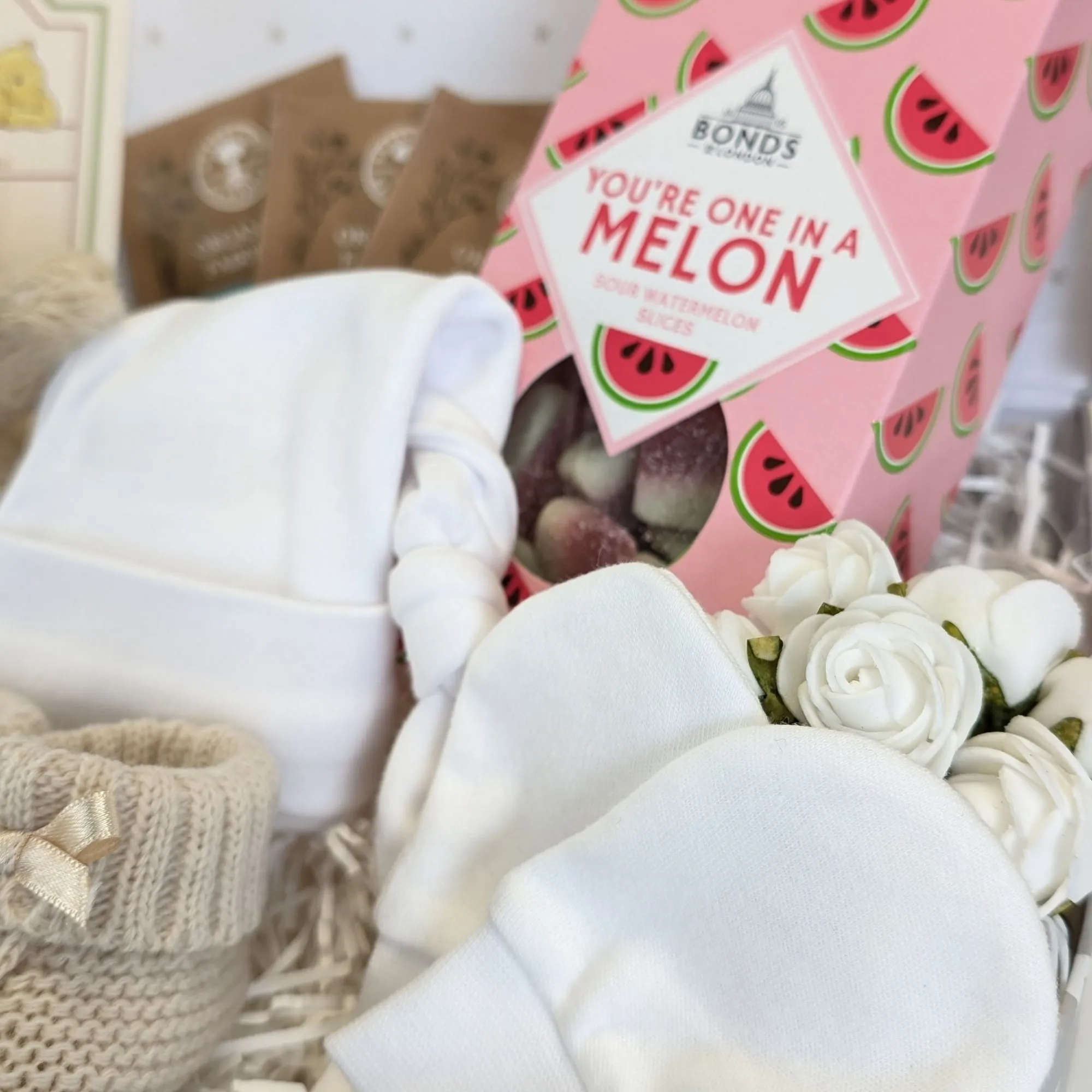 You're One In A Melon Baby Shower Gifts Hamper